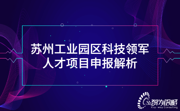蘇州工業(yè)園區(qū)科技領軍人才項目咨詢解析.jpg